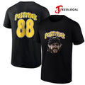 Boston Bruins David Pastrnak portrait name and number shirt