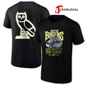 Boston Bruins OVO x NHL six time Stanley Cup champions graphic shirt