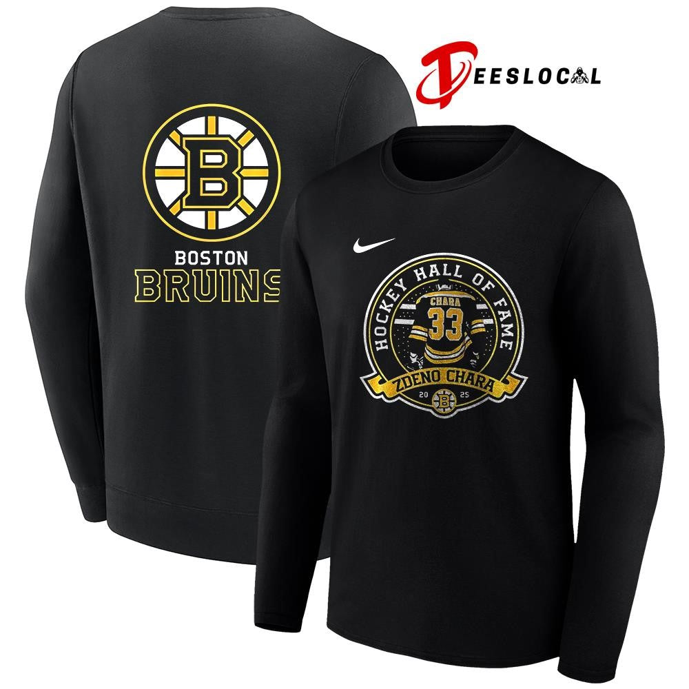 Boston Bruins x Zdeno Chara hockey Hall of Fame shirt