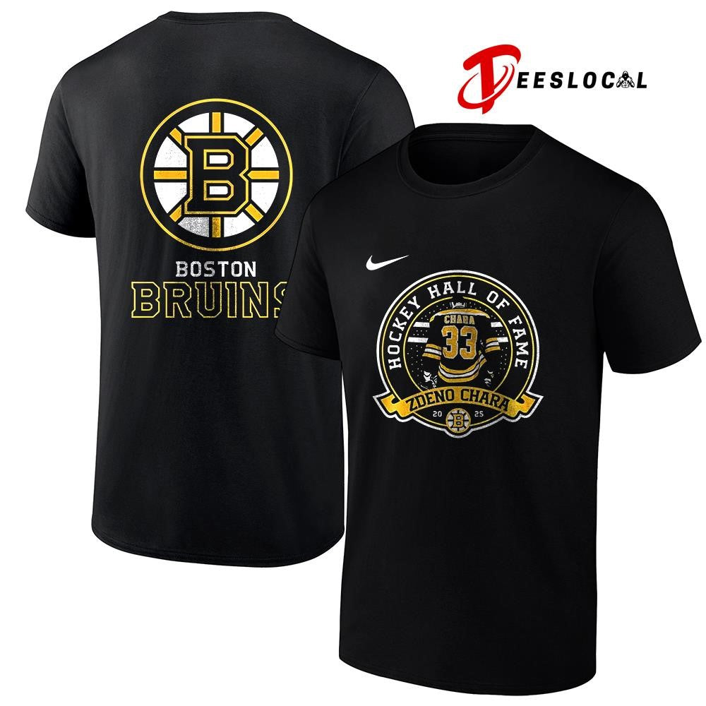 Boston Bruins x Zdeno Chara hockey Hall of Fame shirt