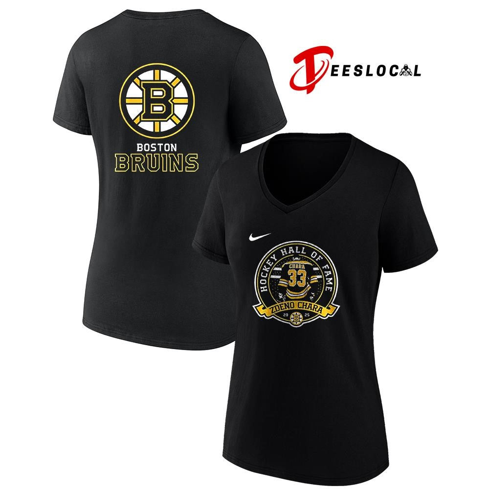 Boston Bruins x Zdeno Chara hockey Hall of Fame shirt