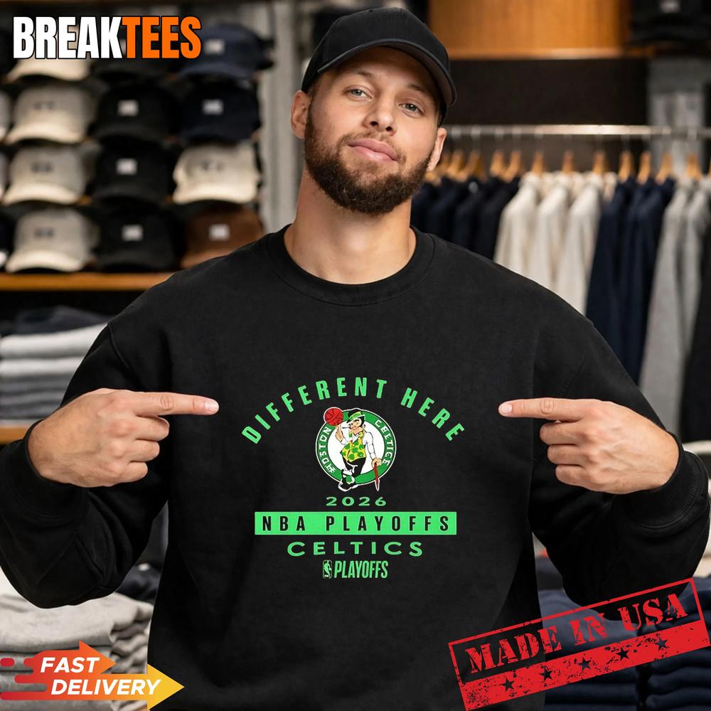 Boston Celtics 2026 NBA Playoffs Different Here T-Shirt