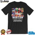 Boston City of Champions Skyline Multi Sport Legends T Shirt