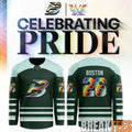 Boston Fleet Pride Month 2026 PWHL Game Custom Hockey Jersey