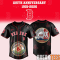 Boston Red Sox 125th Anniversary Baseball Jersey