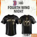 Boston Red Sox Fourth Wings Night 2026 Limited Baseball Jersey