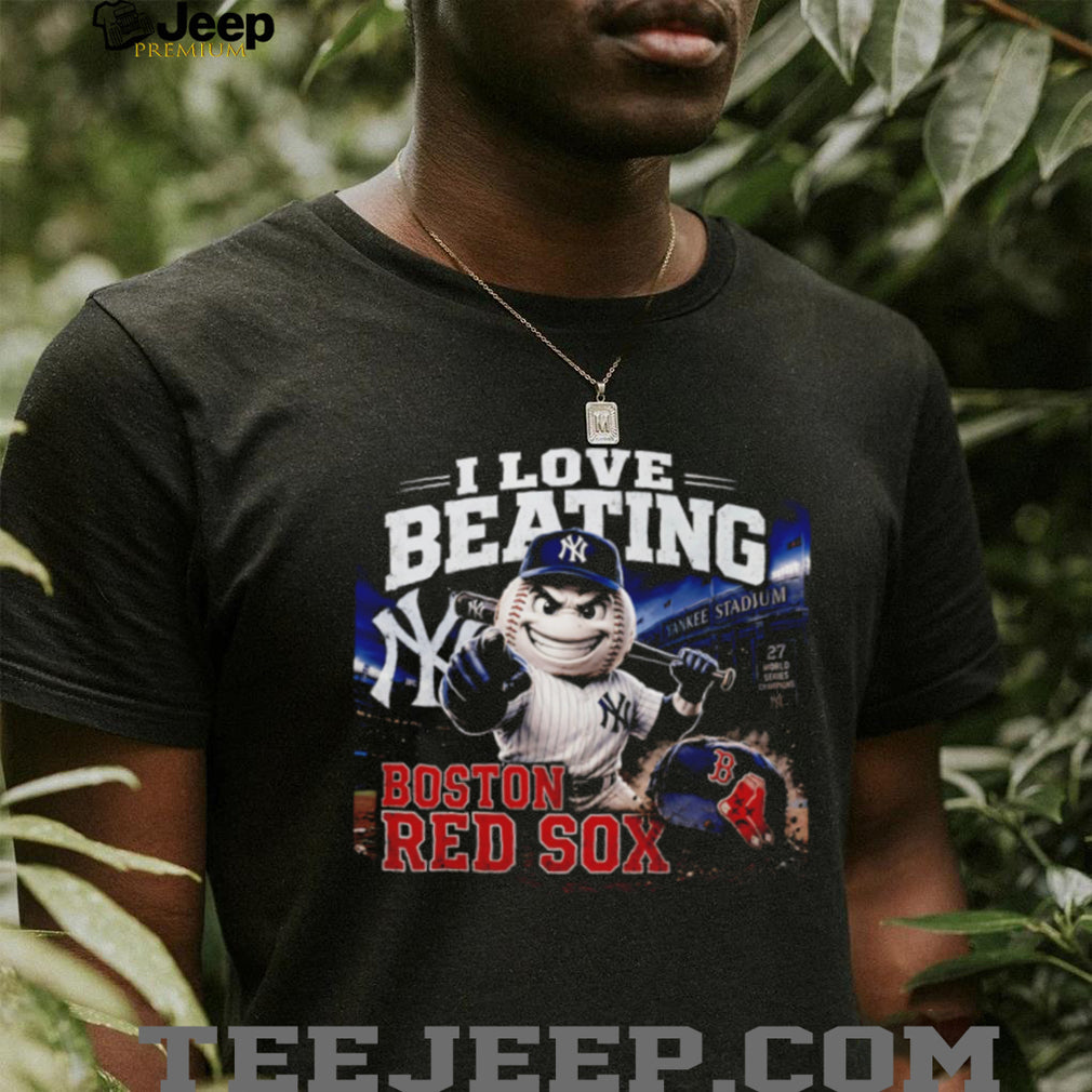 Boston Red Sox I love Beating mascot shirt