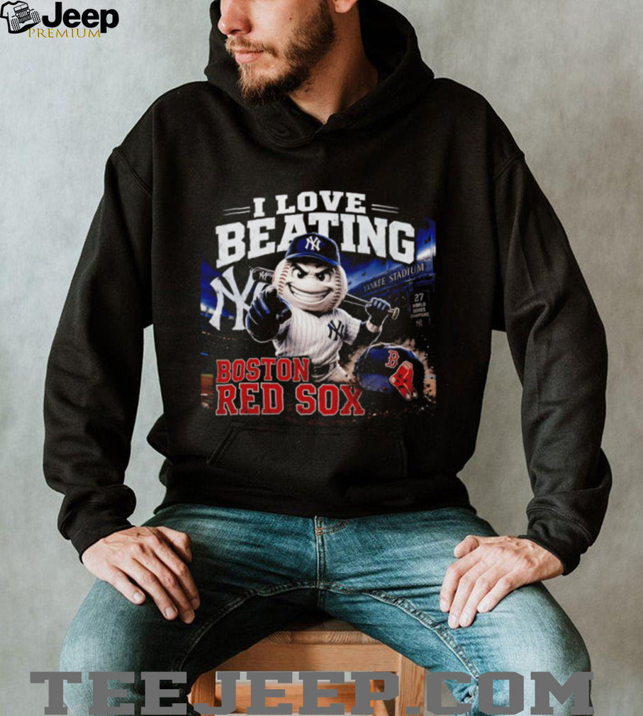 Boston Red Sox I love Beating mascot shirt