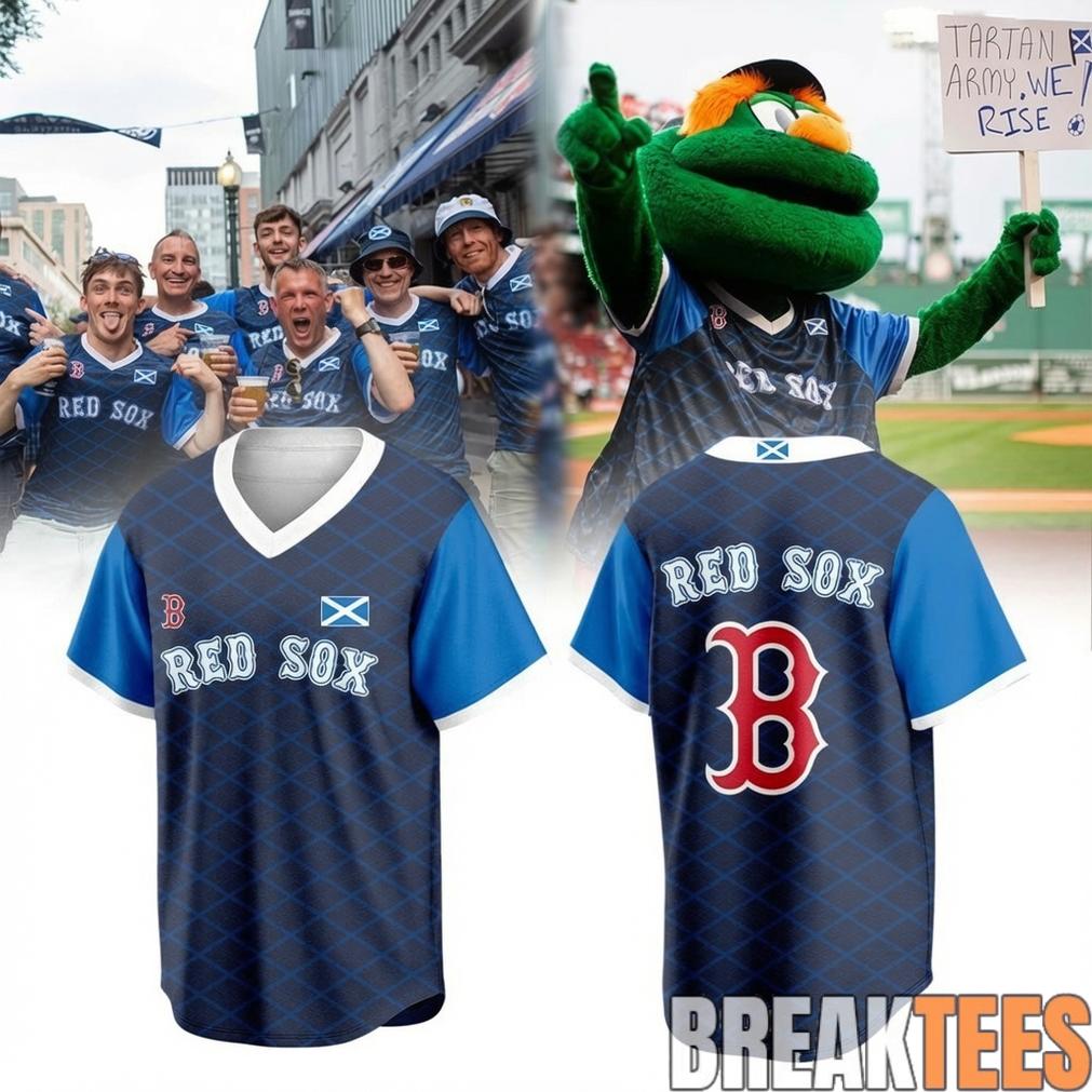 Boston Red Sox Scottish Celebration 2026 Baseball Jersey
