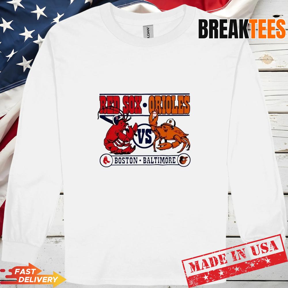 Boston Red Sox Vs Baltimore Orioles Mascot Baseball 2026 Shirt