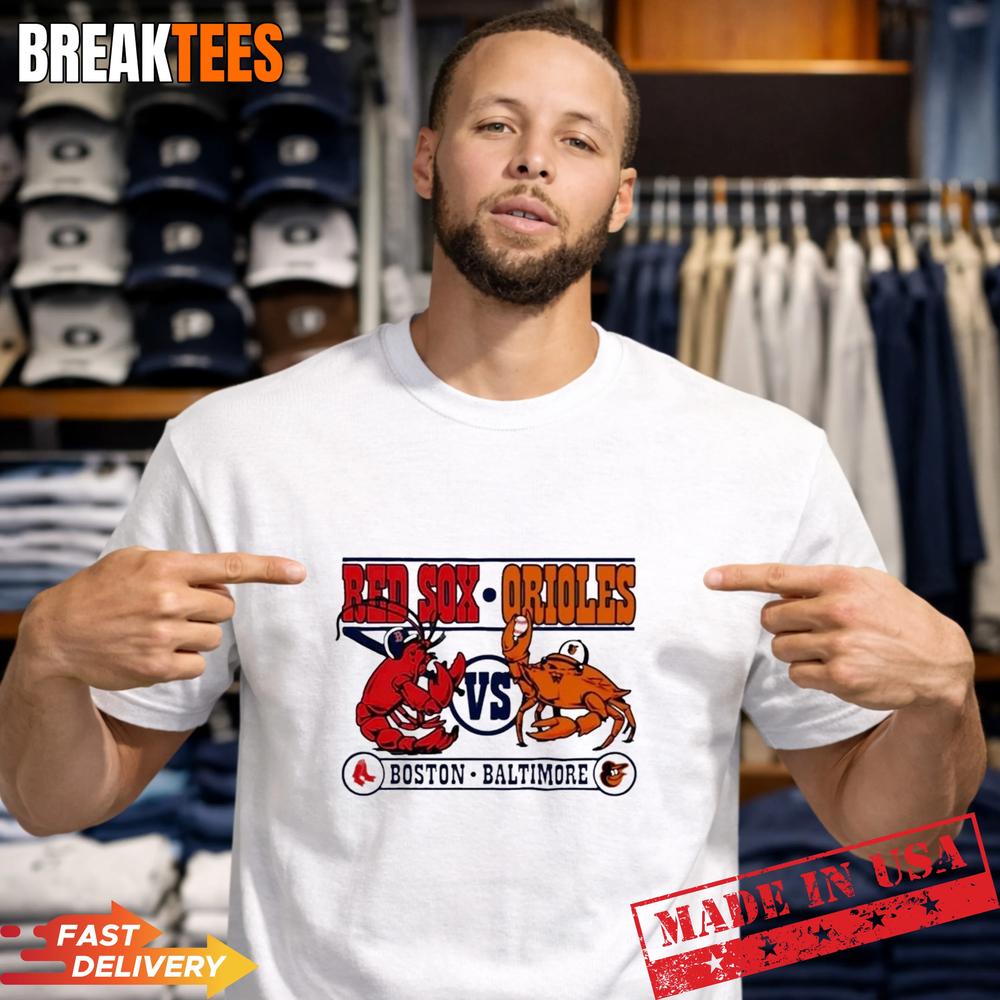 Boston Red Sox Vs Baltimore Orioles Mascot Baseball 2026 Shirt