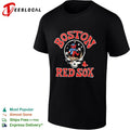 Boston Red Sox x Grateful Dead skull jester MLB graphic shirt