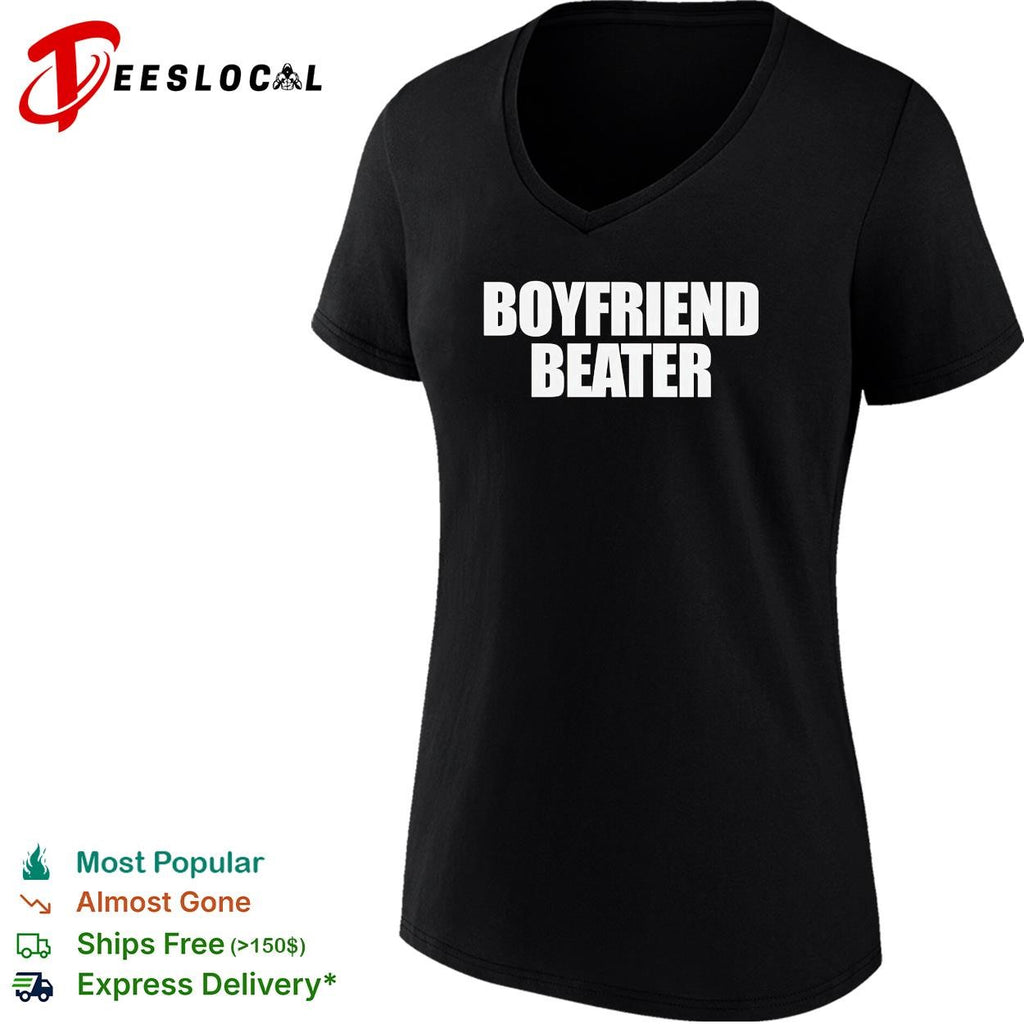 Boyfriend beater tank top sleeveless gym style funny shirt
