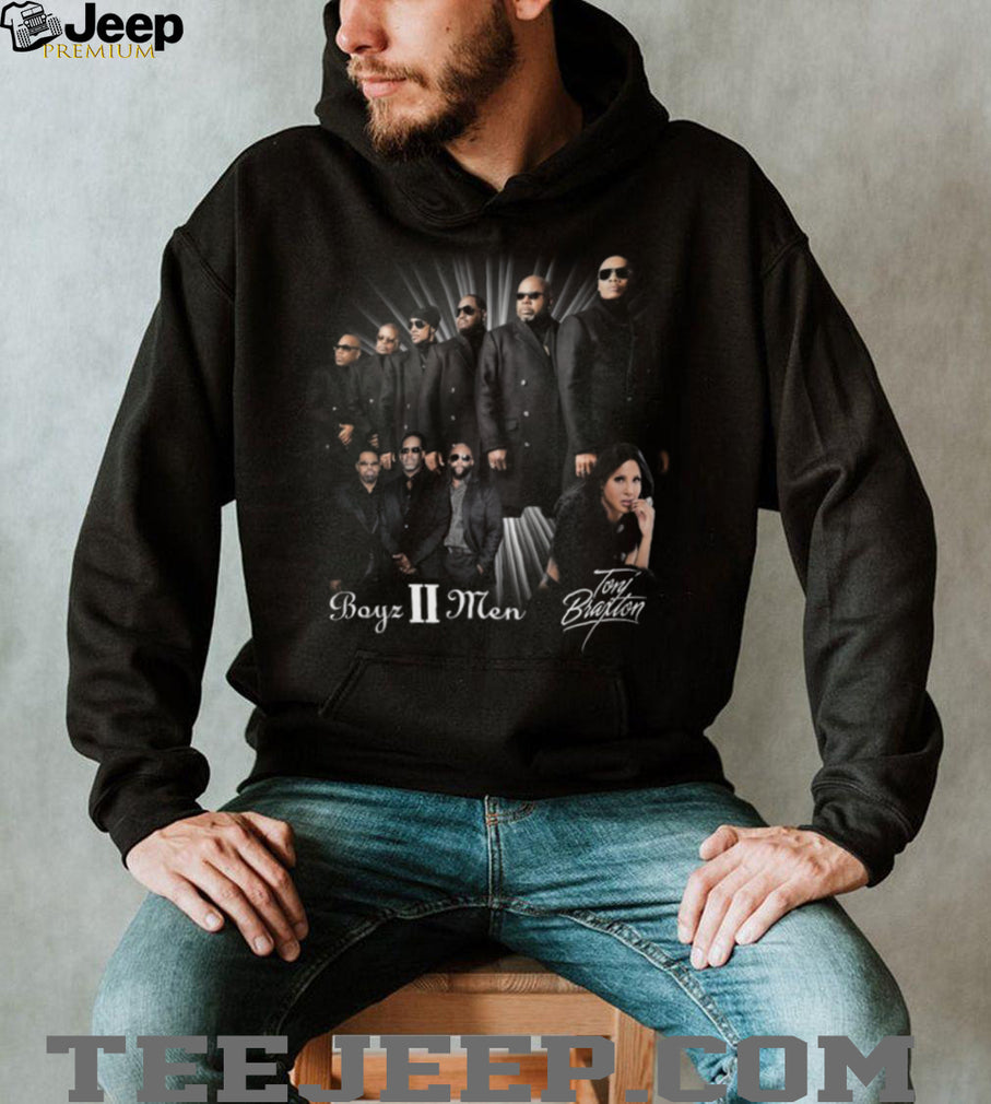 Boyz II Men and Toni Braxton 90s R&B Legends Concert Style T Shirt
