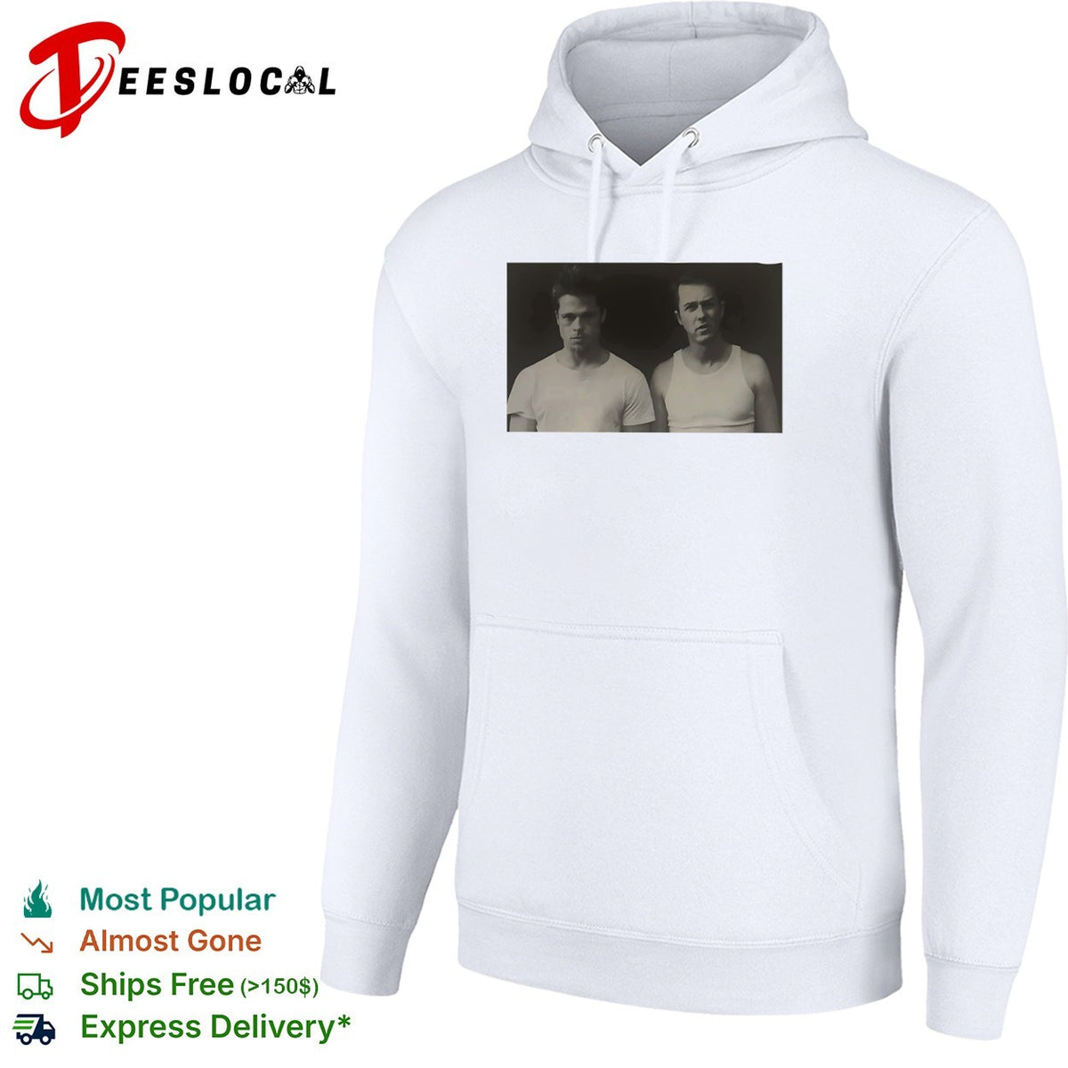 Brad Pitt Edward Norton Fight Club Tyler Durden and The Narrator Movie shirt