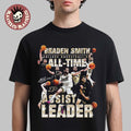 Braden Smith Purdue Boilermakers Men’s College Basketball 2026 All Time Assist Leader T-Shirt