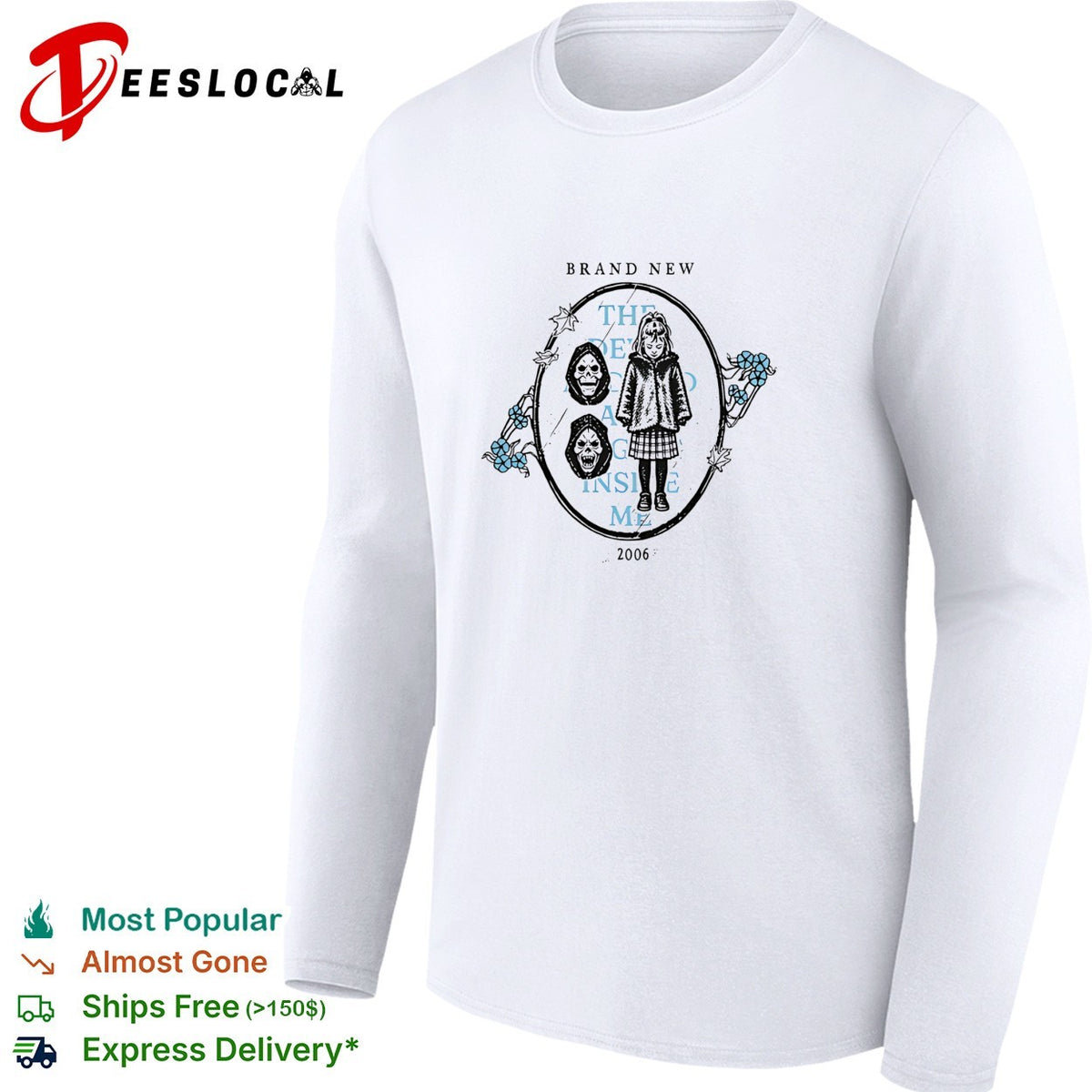 Brand New the devil and god are raging inside me 2006 album shirt