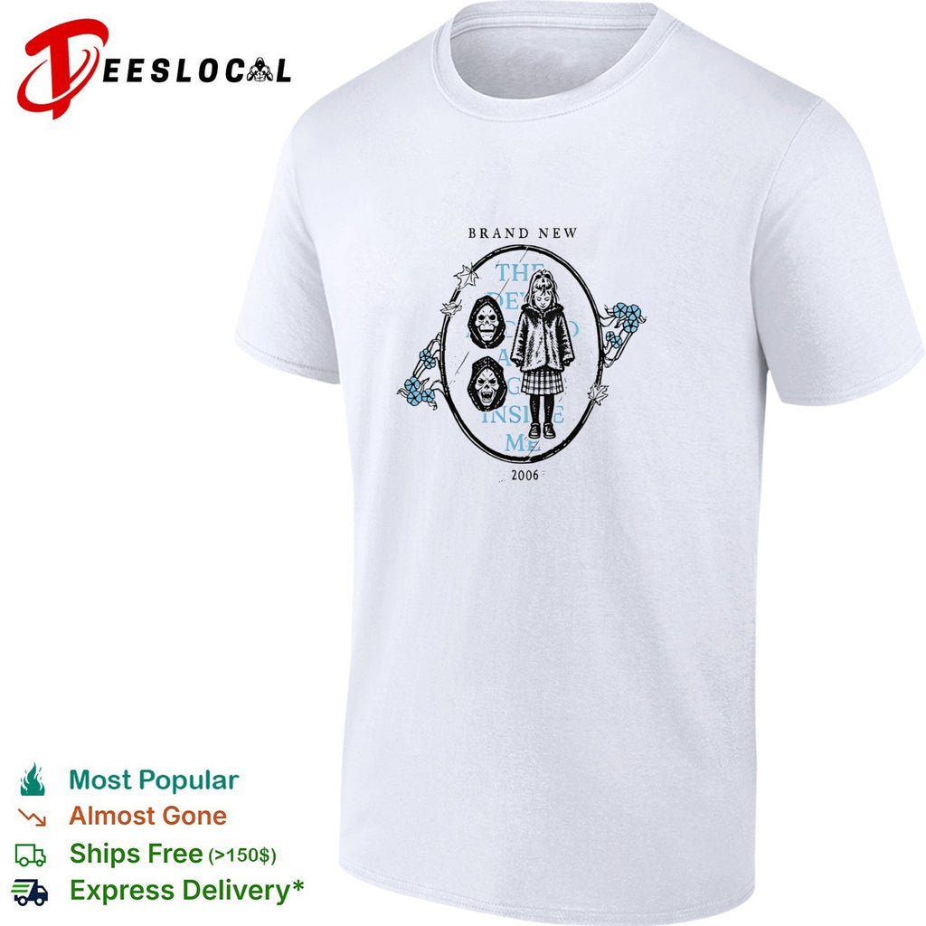 Brand New the devil and god are raging inside me 2006 album shirt