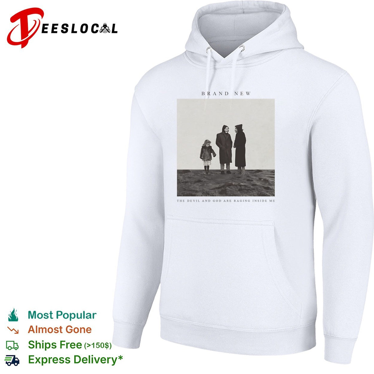 Brand New the devil and god are raging inside me album cover photo shirt