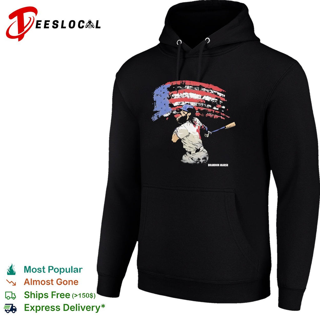 Brandon Marsh flag shirt