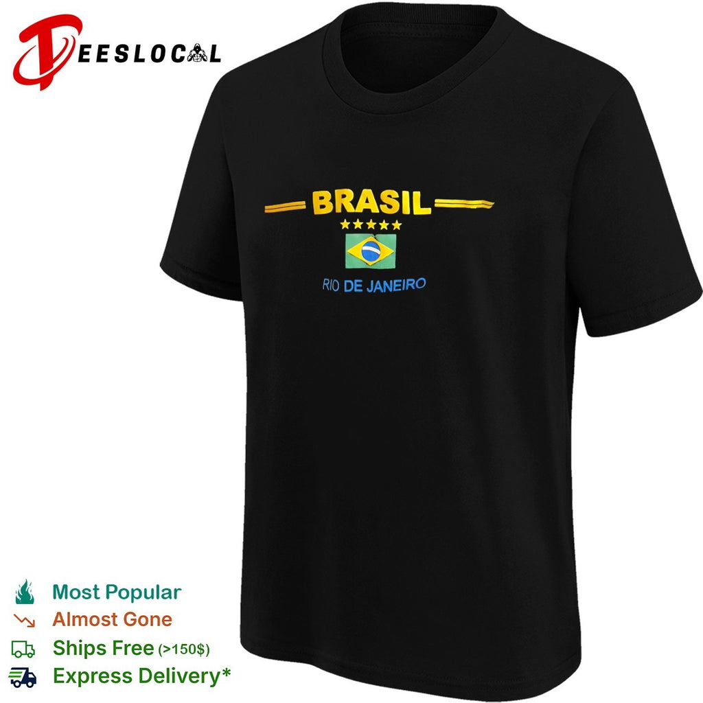 Brasil Rio De Janeiro Five Stars shirt