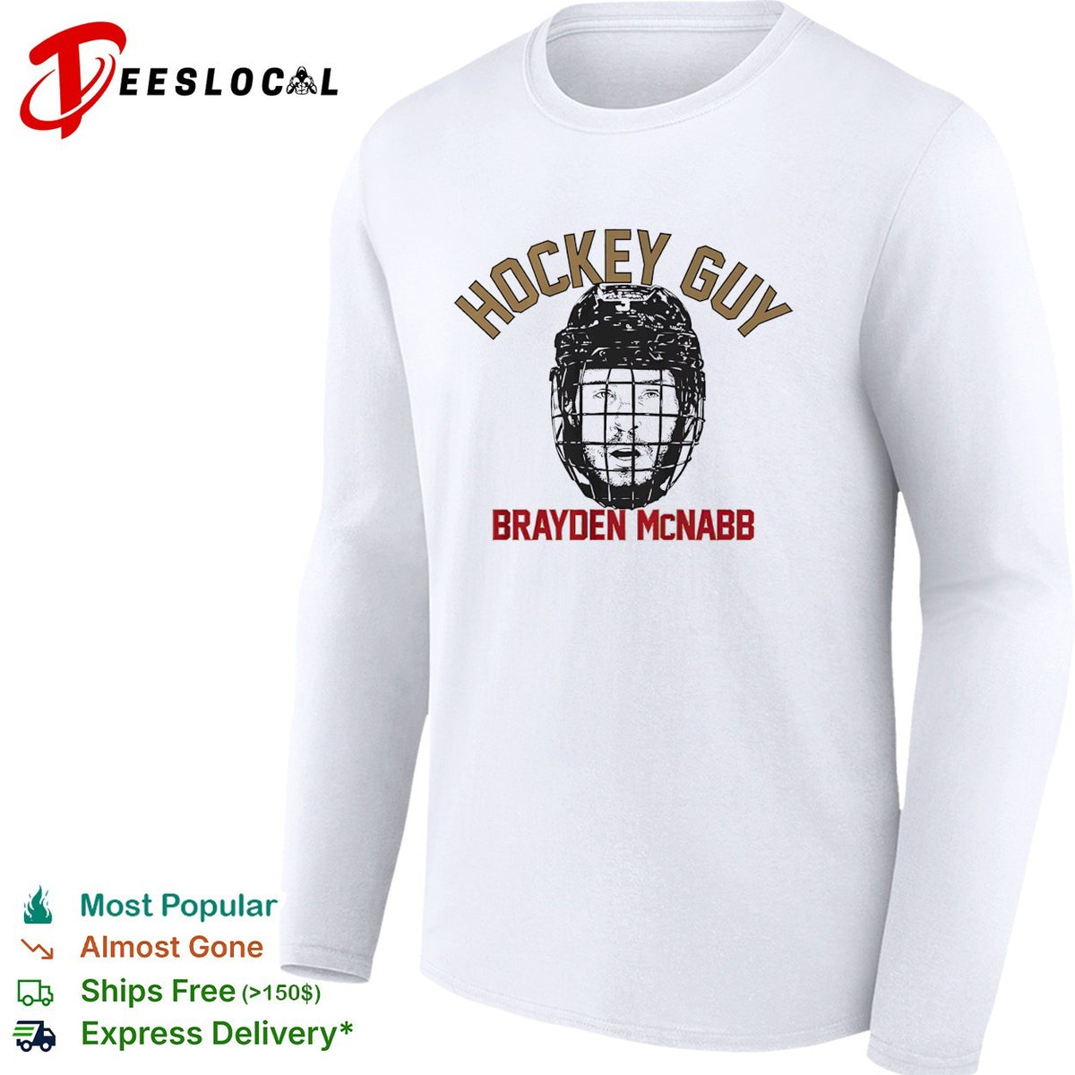 Brayden McNabb Vegas Golden Knights NHL Hockey Guy Parody Text Design Unisex shirt