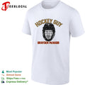 Brayden McNabb Vegas Golden Knights hockey guy face helmet shirt