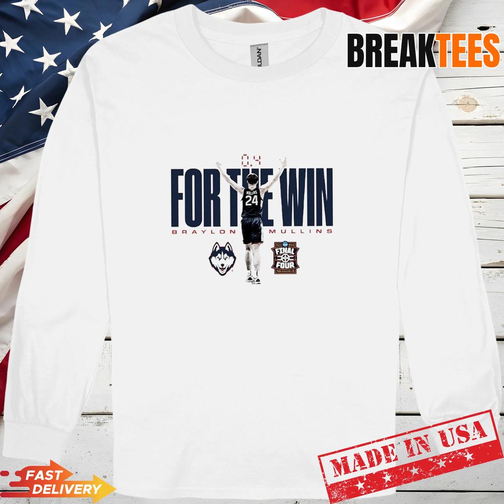 Braylon Mullins UConn Huskies 2026 Men’s Basketball Final Four T-Shirt