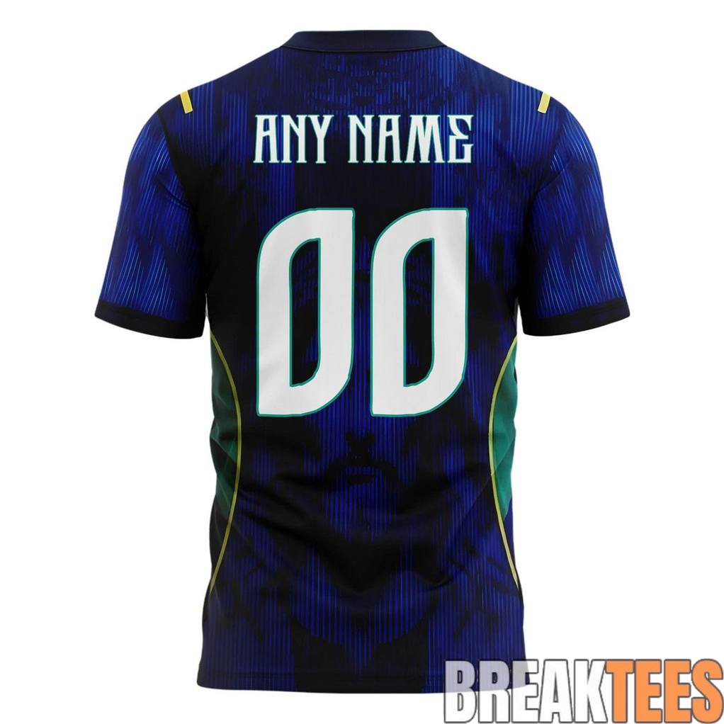 Brazil National Team Jesus Version Custom Jersey