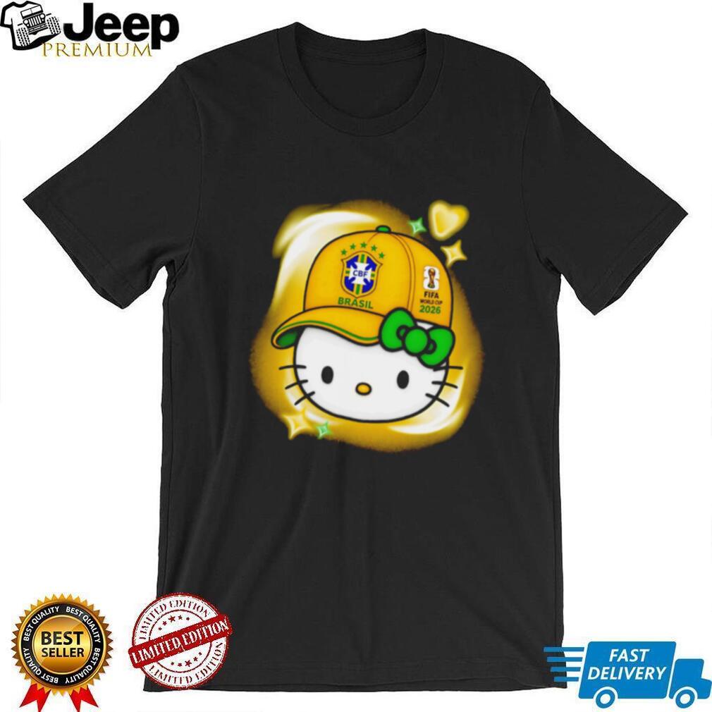 Brazil x Hello Kirty World Cup 2026 Fifa shirt