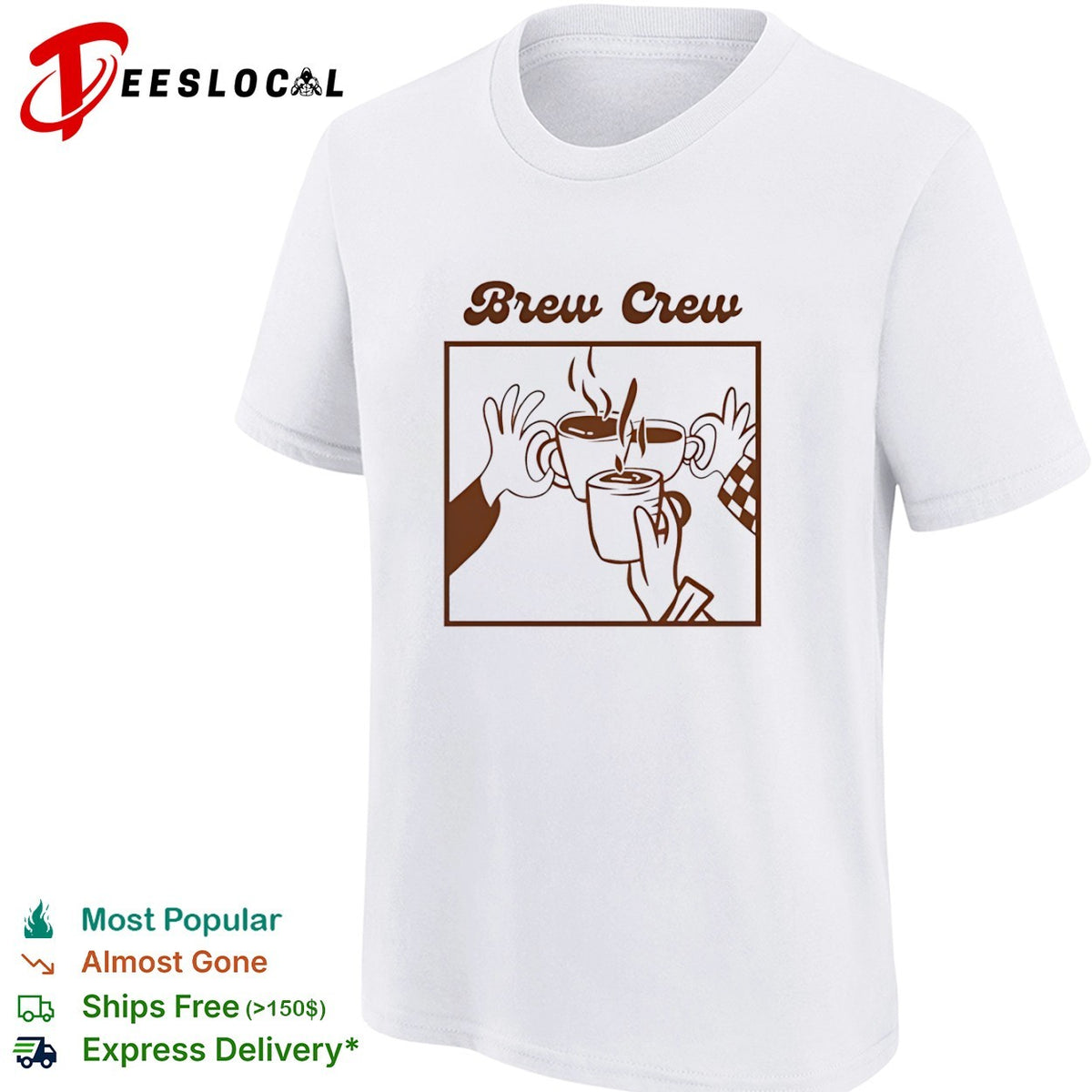 Brew Crew Coffee shirt