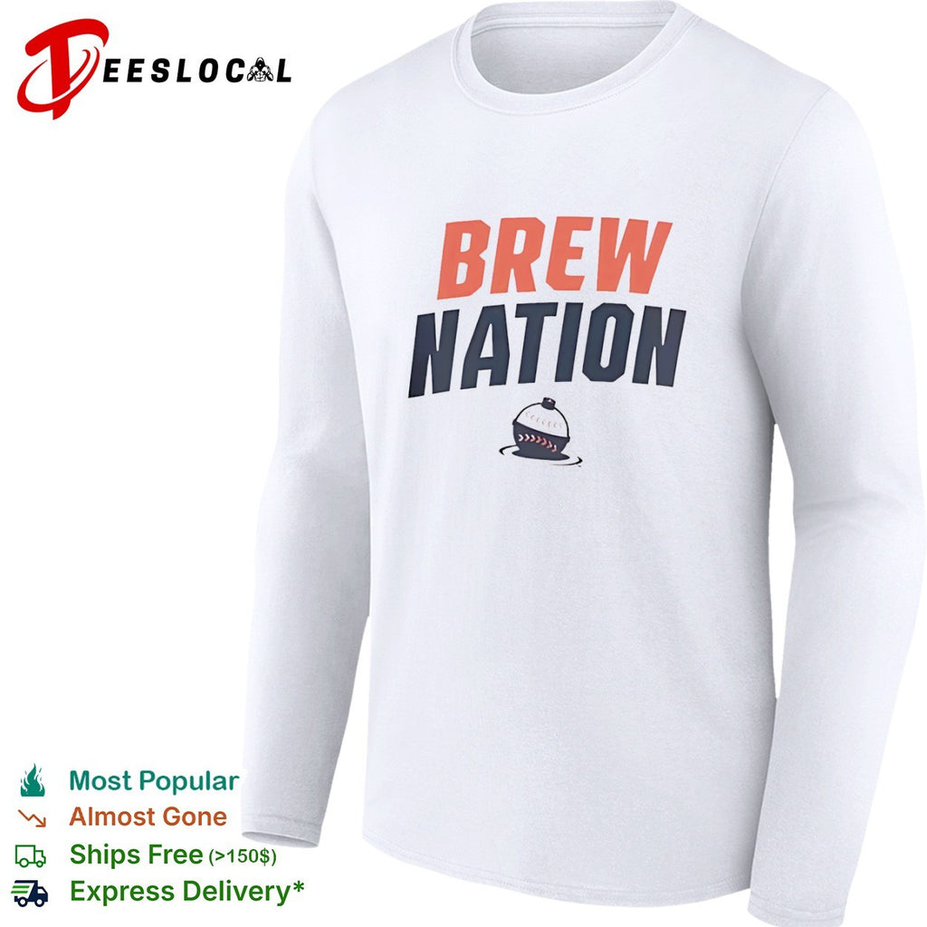 Brew Nation Milwaukee Brewers MLB Baseball Team shirt