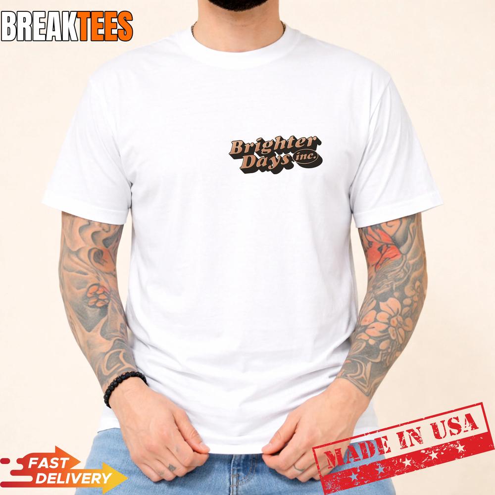 Brighter Days Erase Your Memories Retro Graphic Shirt