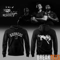 Brisbane Broncos Back In Black Bold Hoodie