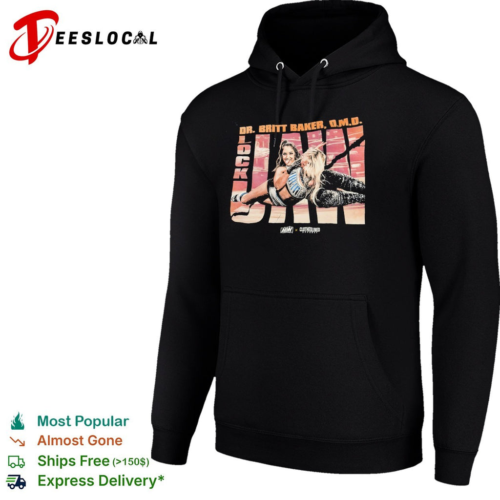 Britt Baker AEW lockjaw DMD wrestling shirt