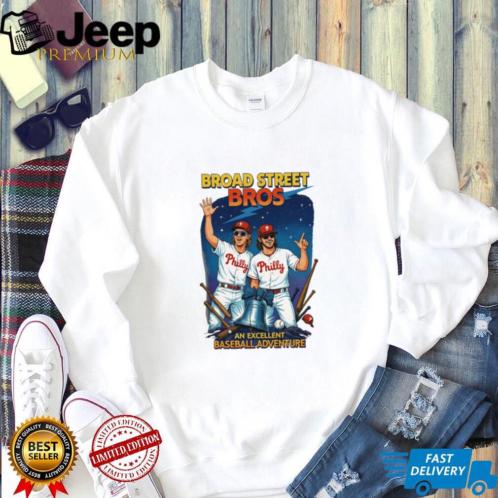 Broad Street Bros Philadelphia Baseball T Shirt An Excellent Baseball Adventure