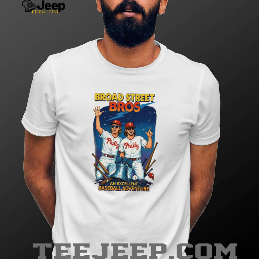 Broad Street Bros Philadelphia Baseball T Shirt An Excellent Baseball Adventure