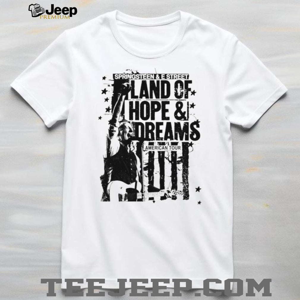 Bruce Springsteen Land Of Hope and Dreams American Tour T Shirt