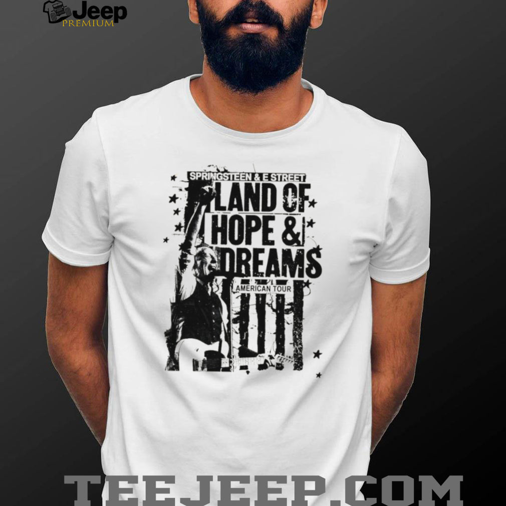 Bruce Springsteen Land Of Hope and Dreams American Tour T Shirt