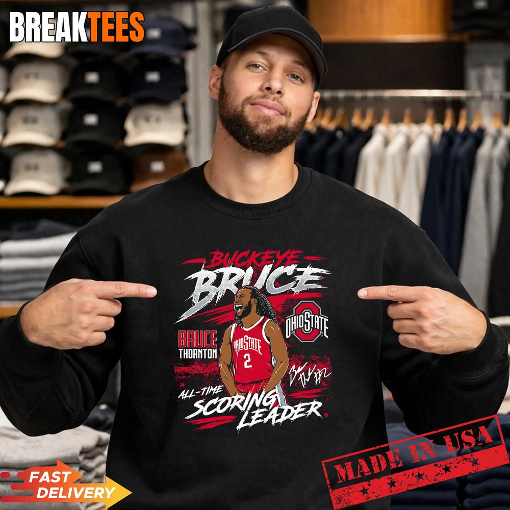Bruce Thornton Leading Scorer Ohio State Basketball T-Shirt