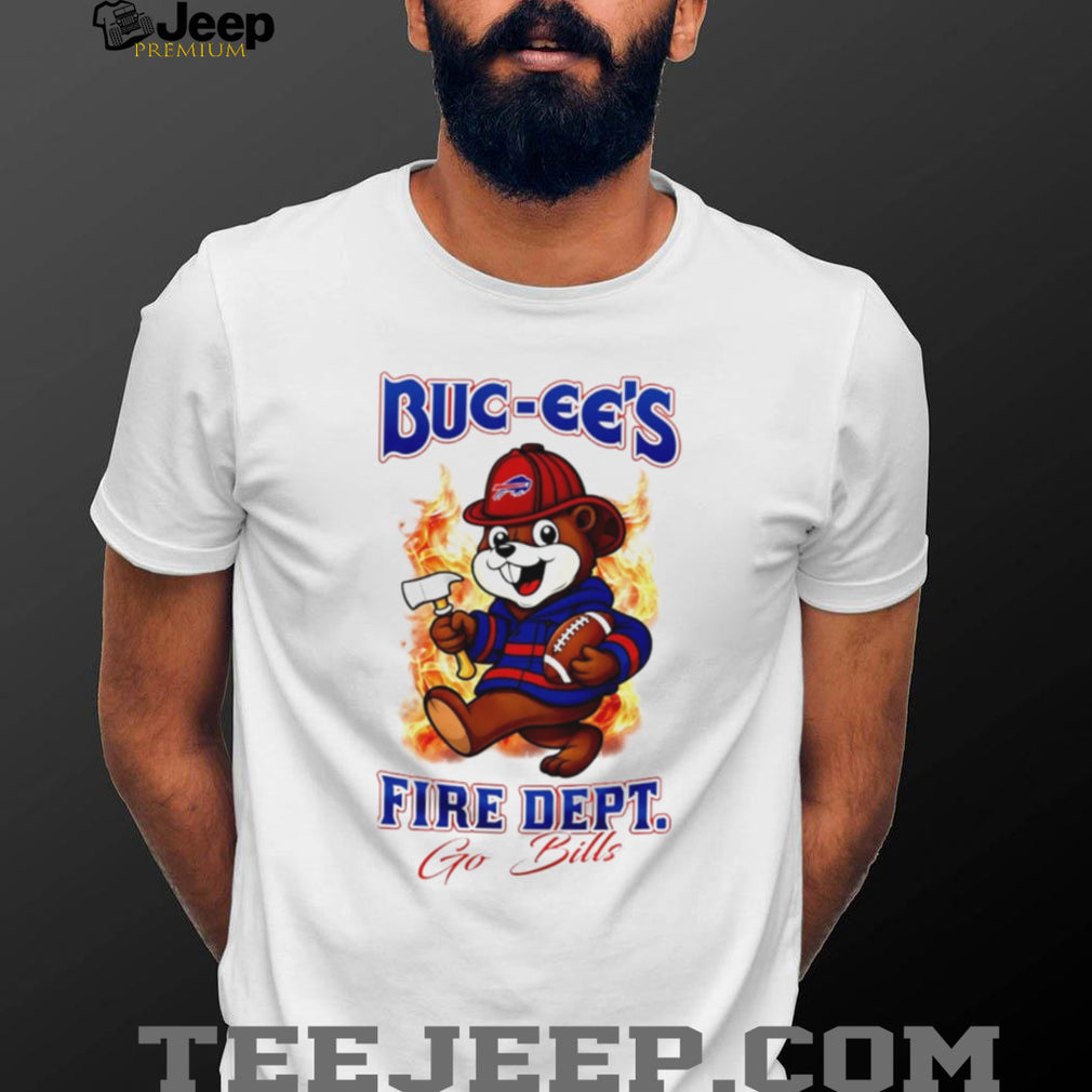 Buc ees Fire Department Buffalo Football Graphic T Shirt