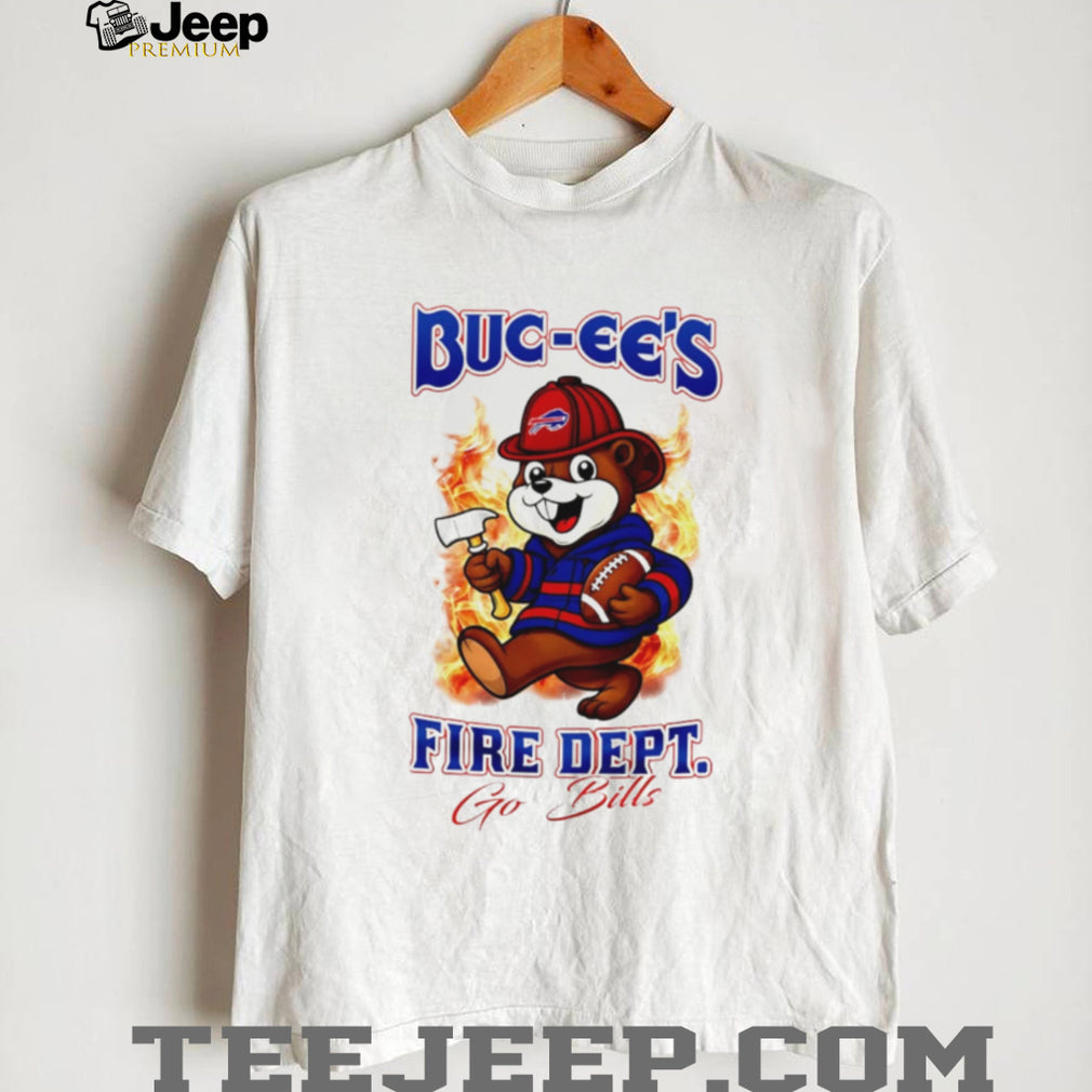 Buc ees Fire Department Buffalo Football Graphic T Shirt