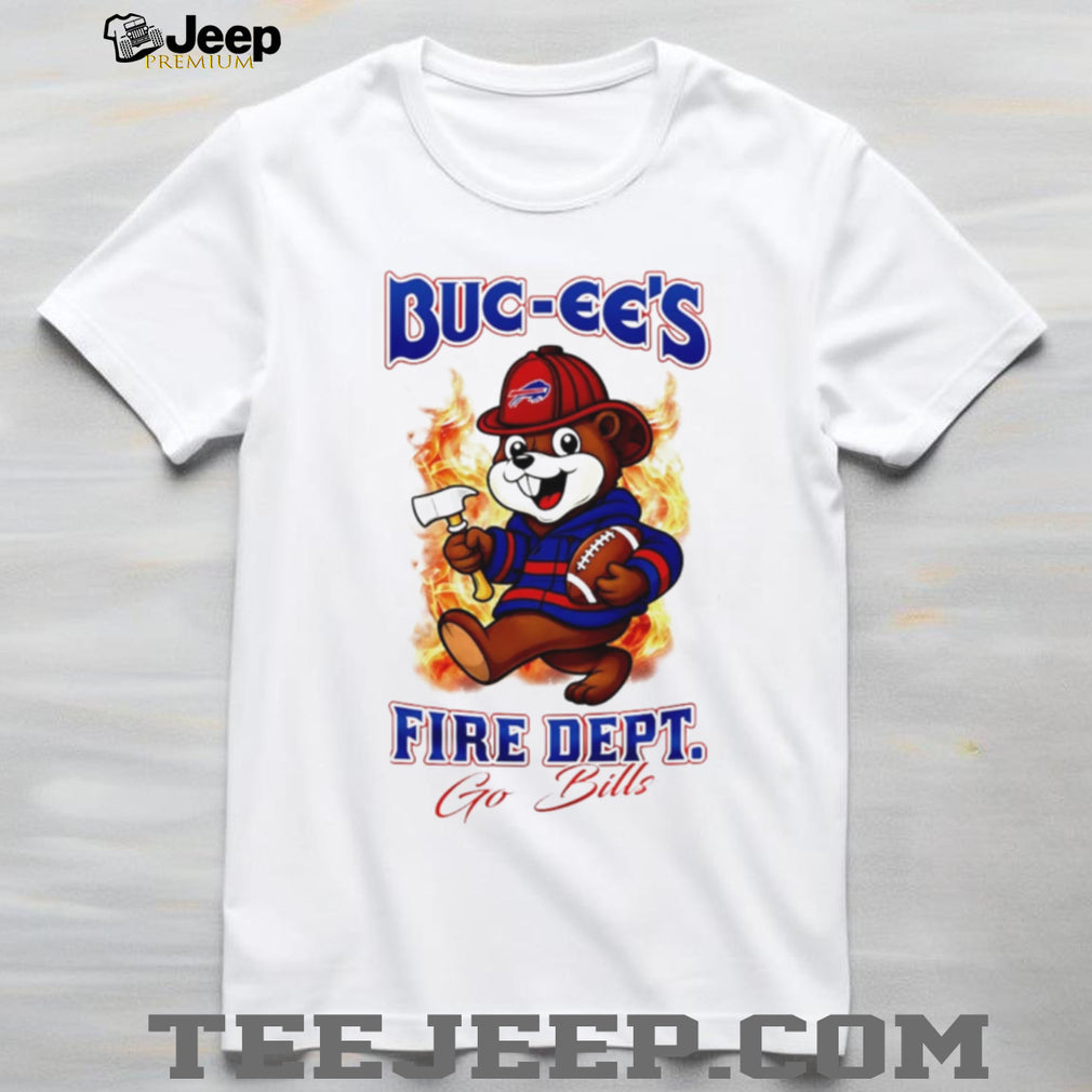 Buc ees Fire Department Buffalo Football Graphic T Shirt