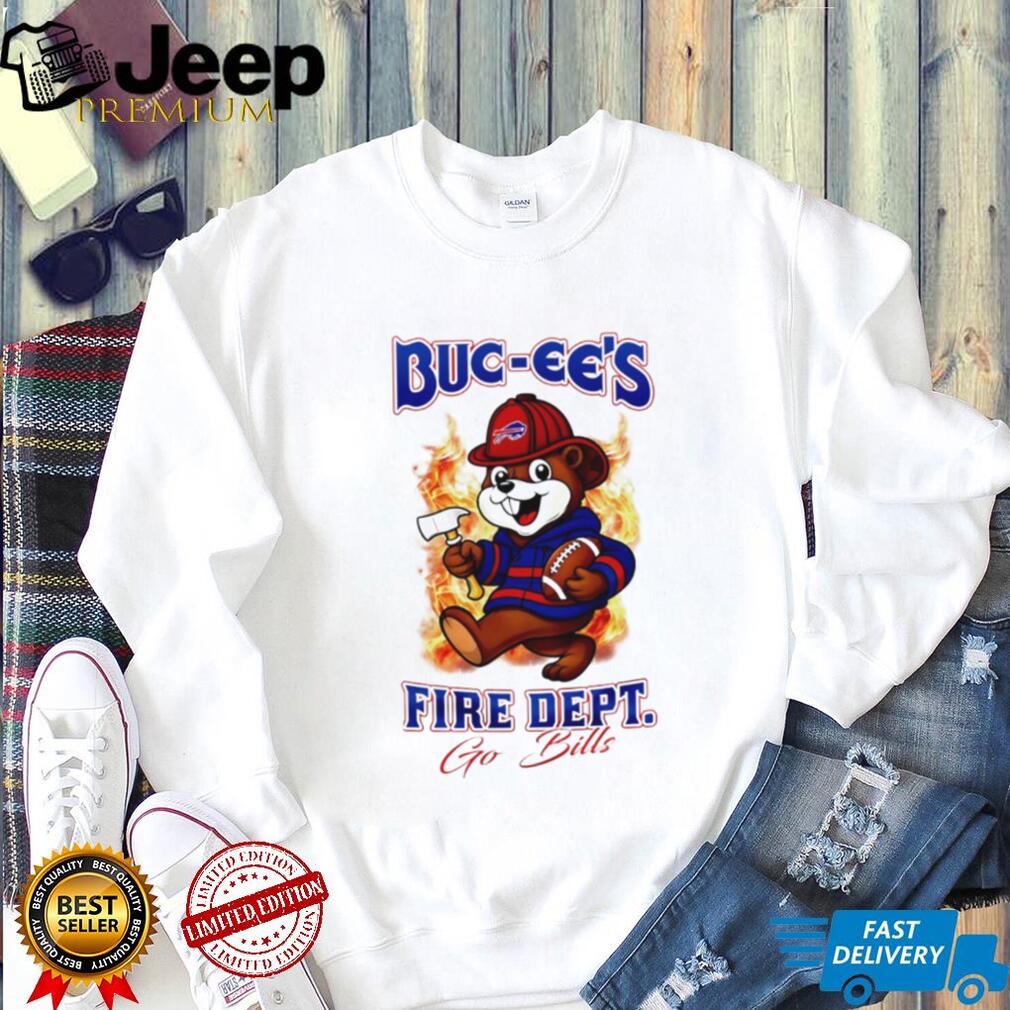 Buc ees Fire Department Buffalo Football Graphic T Shirt