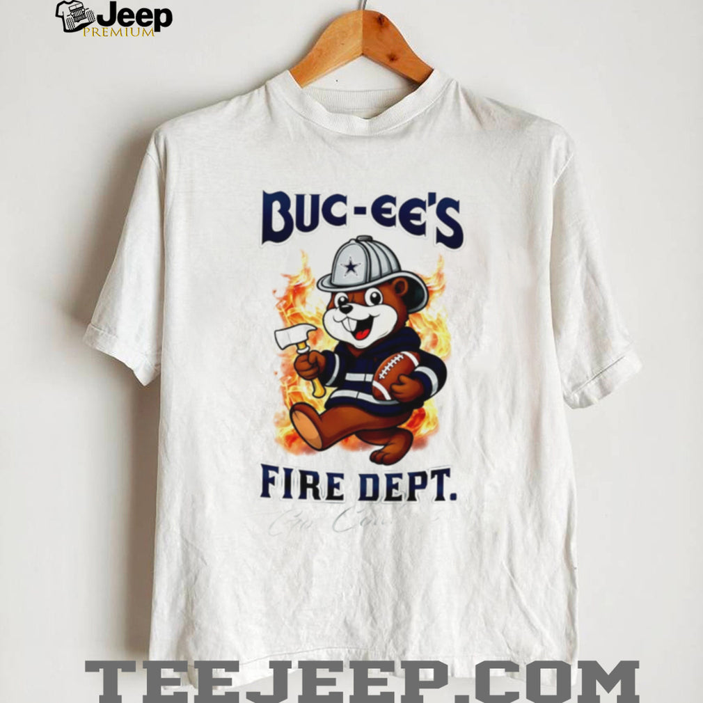 Buc ee’s Fire Dept Football Fan Dallas Graphic T Shirt