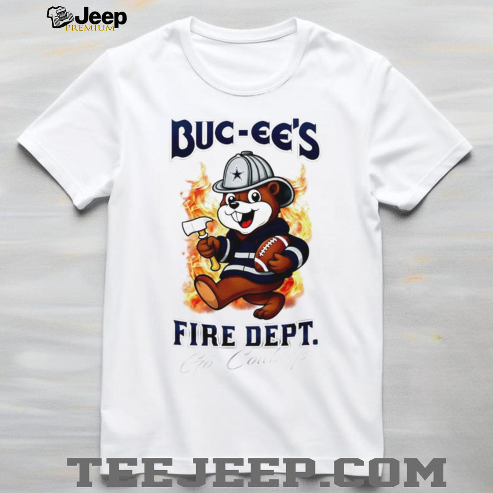 Buc ee’s Fire Dept Football Fan Dallas Graphic T Shirt