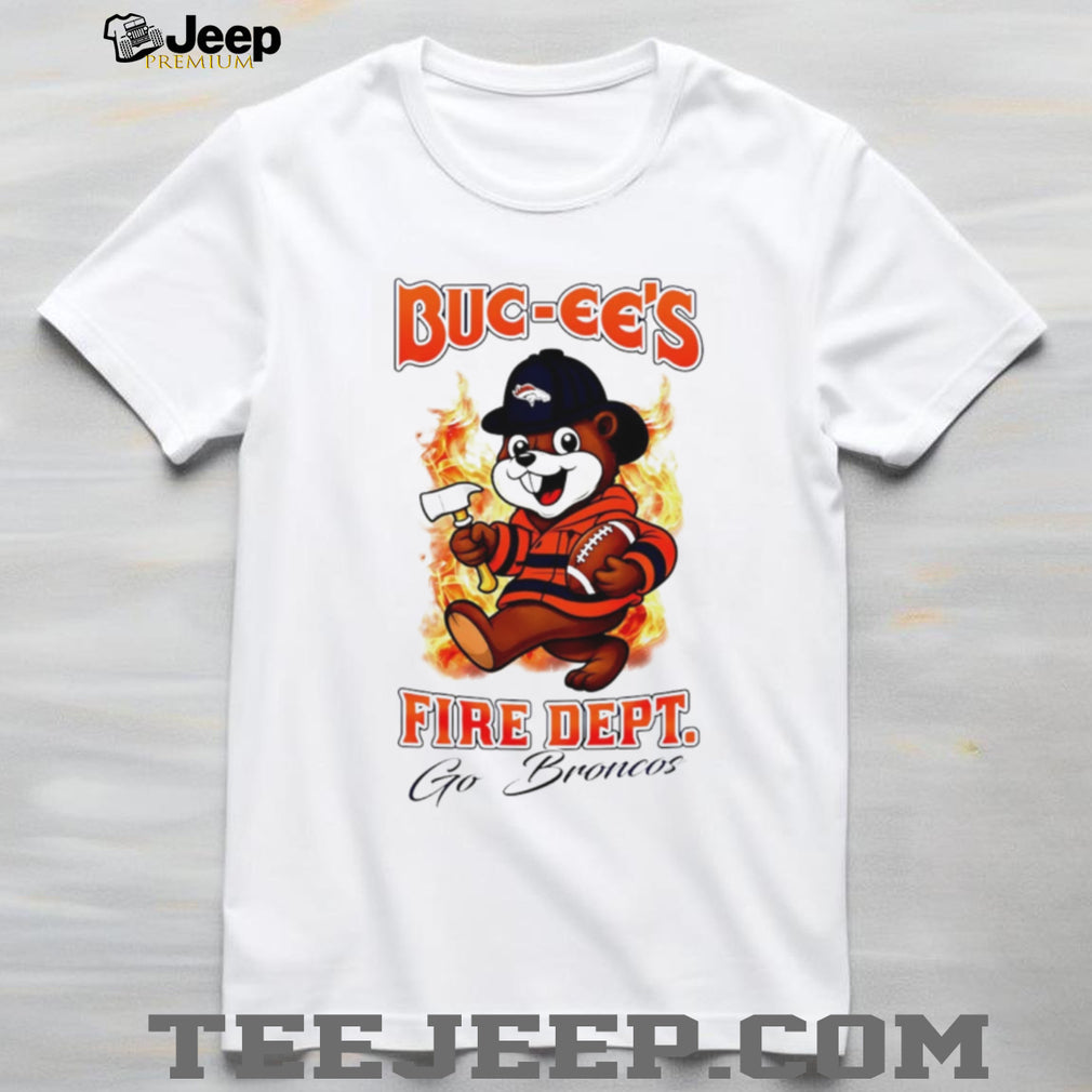Buc ee’s Fire Dept Football Fan Denver Graphic T Shirt