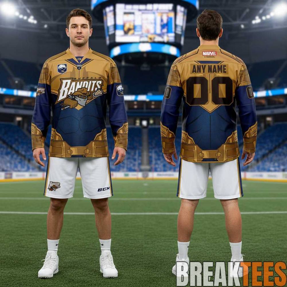 Buffalo Bandits Superhero Night 2026 Hockey Jersey