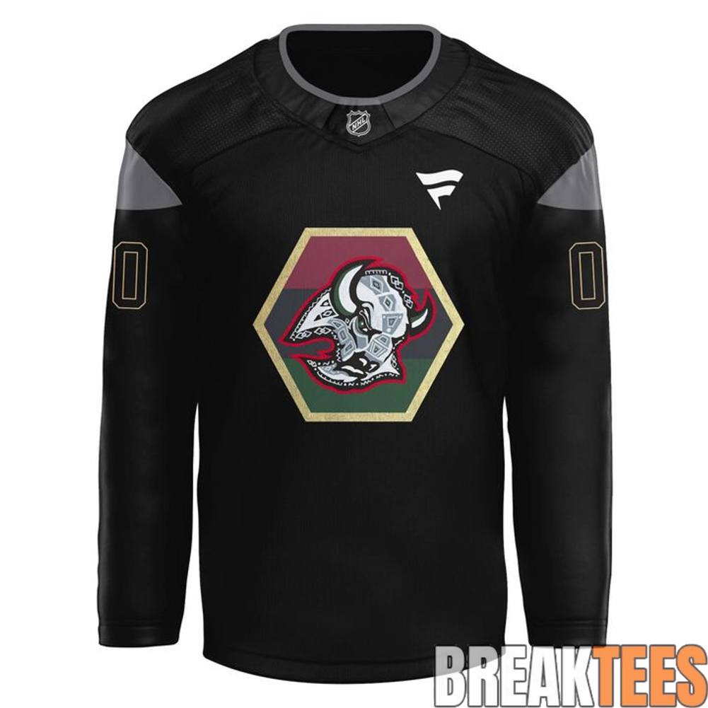 Buffalo Sabres 2026 Black History Celebration Custom Hockey Jersey