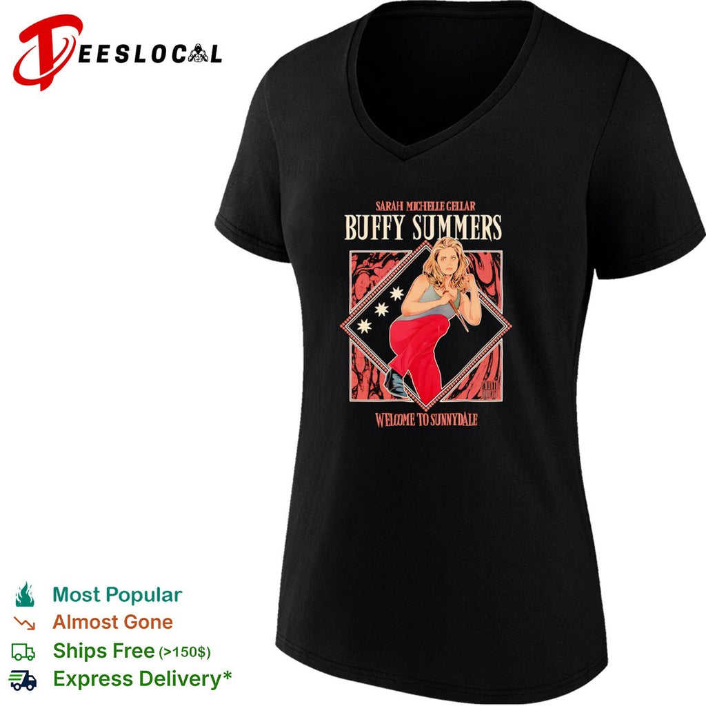 Buffy Summers Sarah Michelle Geller Welcome to Sunnydale shirt